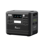 FOSSiBOT F2400 kaasaskantav toitejaam - 2400W v&auml;ljund - 2048Wh LiFePO4 aku - 13 v&auml;ljundporti - 1,5-2 tundi kiirlaadimine must