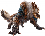 TAMASHII NATIONS MonsterArts Monster Hunter Iceborne umbes ABS v&auml;rvitud tegevusfiguur S.H. Maailma Zinogre, 285 mm, & PVC,