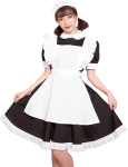 Brightlara Halloweeni Cosplay Neiu Kost&uuml;&uuml;m, Gooti Lolita Stiil, ptc17281w-L black