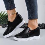 Uued Valged Peidetud Kiilkontsaga Tossud Vabaajajalatsid Naine K&otilde;rge Platvormiga Kingad Naiste K&otilde;rged Kontsad Kiilkontsaga Kingad Naistele 35