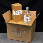 Baijiu pudelikomplekt retro kinkekarbis ja tasuta kohaletoimetamisega