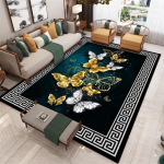 P&otilde;hjamaise geomeetrilise mustriga vaip elutuppa Kaasaegne luksuslik sisekujundus Diivani ja laua jaoks Suure pindalaga vaibad Vannitoavaip Alfombra Para Cocina Tapis 80x160cm 32x63inch