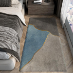 Kerge luksusvaip elutuppa Paks pl&uuml;&uuml;sist &ouml;&ouml;kapialune p&otilde;randamatt Moodne stiil magamistoa sisekujundus Hall vaip Kohev pehme &otilde;ppetoa vaip 50x120cm