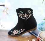 Mood Talv Naine Tikandiga Kingad Hiina Stiilis Platvormkingad Hanfu Zapatos Naiste Vabaaja Vintage Valged Pahkluusaapad 35