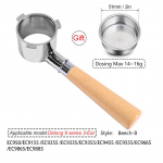 51 mm p&otilde;hjatuga portafiltri hoidik Delonghi 9. seeria kohvimasinatele EC9155/EC9255/EC9335/EC9355/EC9455/EC9665/EC9865 Tarvikud