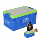 Auto pagasiruumi korraldaja 60L hoiukast korraldaja auto pagasiruumi jaoks ruumis&auml;&auml;stlik organiseerimisn&otilde;u toidun&otilde;ud riiete jaoks