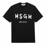 MSgm 2000mm510 200002 99 Harjatud logo Meeste S l&uuml;hikeste varrukatega T-s&auml;rk 2000MM510 200002 99 (S)