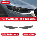 MAZDA CX-30 2020-2024 Auto Esitulede Suitsutatud Must TPU Kaitsekile Esitulede Tooni Muutmise Kleebis Lisatarvikud Smoked black