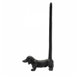 Dachshundi malmist salvr&auml;tihoidja Vintage dekoratiivne k&ouml;&ouml;gipaberi r&auml;tikuhoidja kodu, restorani, kohviku kaunistamiseks 1