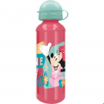 Gourde - Tataway - Minnie Mouse - Aluminium - 530 ml - Bec Verseur et Bouchon de S&eacute;curit&eacute; roosa