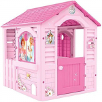 Maison de jeu - CHICOS - La Maison Pink Princess - Plastique - Rose - 84 x 103 x 104 cm