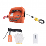 Elektrit&otilde;stuk Kaasaskantav Elektriline Vints Kraana Kaugjuhtimispuldiga 500KG Kandev&otilde;ime 7,6M Maksimaalne T&otilde;stek&otilde;rgus 1500W