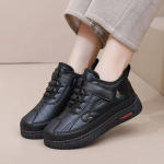 Mood 2025 Uued Talvised Naiste Puuvillased Saapad Libisemiskindlad Mugavad Puuvillased Kingad Soojad V&auml;lisjalatsid Libisemiskindlad Naiste Kingad Zapatos de Mujer 43 must