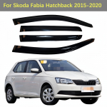 Skoda Fabia luukp&auml;ra 2015 jaoks - k&uuml;ljeakna visiir p&auml;ikesekaitse vihmadeflektori varikatus varikatus kate auto stiilitarvikud Only for Hatchback