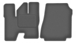 Dywaniki samochodowe welurowe grafitowe do: BYD ETP3 ciężarowy (2023-)