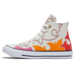 Converse Chuck Taylor All Star Le High Egret Punane Oranž 'Valge Punane' Naiste 35
