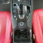 For Haval F7 F7X - car gear panel decoration center console panel cup holder panel decoration car interior s&uuml;sinikkiust must v&auml;rv