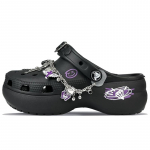 Crocs Classic Platform Clog BNK Klotsid Naiste Must Lilla 34-35 valge