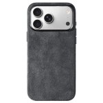 Ehtne Itaalia imporditud Alcantara magnetiline &uuml;mbris iPhone 17 Pro Max 17Pro jaoks, Premium MagSafe &uuml;mbris nutikate nuppude kaitsekattega for iPhone 17