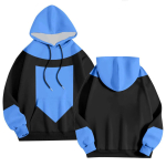 Mark Grayson Invinciblee Cosplay Hupparid 3D Tr&uuml;kiga Pikkade Varrukatega Hupparid Vabaaja Unisex T&auml;navariided Hip Hop Huppar L blue