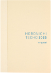 Hobonichi Techo 2026 Originaal Lihtsustatud hiina versioon 1 lehek&uuml;lg p&auml;evas jaanuar esmasp&auml;ev [A6 / (Lihtsustatud hiina keel) / / Alusta] beež