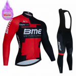Bmcing Team Ropa Ciclismo Soe 2026 Talvine Termiline Fliis Rattas&otilde;iduriided Meeste S&auml;rgi &Uuml;likond V&auml;ljas S&otilde;itmiseks Jalgratas MTB P&uuml;ksid Komplekt S