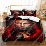 Lightning Jey Uso Voodipesukomplekt &Uuml;heinimese Twin T&auml;iskasvanu Queen King Suuruses Voodikomplekt T&auml;iskasvanute Magamistoa Tekikoti Komplektid Wwe 2K25 Voodilina Komplekt 150*200cm 3pcs