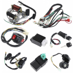 50/70/90/110Cc Cdi Juhtmestiku komplekt Juhtmestiku komplekt Atv Elektriline Neljarattaline Coolster must