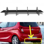 Opel Karl 2015-2016 Tagaspoiler - Auto lisatarvik v&auml;lispinna muutmiseks, erinevate markidega &uuml;hilduv must