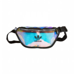 Adidas Originals Trefoil V&auml;ike Logo Laserpol&uuml;uretaan &Otilde;lakott Crossbody Kott Naiste Kotid Mitmev&auml;rviline FM3261 Multicolor