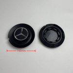 4 tk 147 mm auto velje keskkate kork Mercedes Benz AMG G350 G500 G63 S680 GLS600 C-1028 17028 m&auml;rgiga logo tarvikud 4pcs matt must v&auml;rv