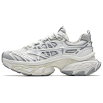 Anta Abrasion Resistant, Breathable, Lightweight Low top Chunky Sneakers Women's Paper White Silver Gray 122538898-2 37.5