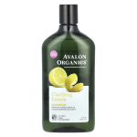 Avalon Organics, &scaron;ampoon, puhastav, sidrun, 11 fl untsi (325 ml)