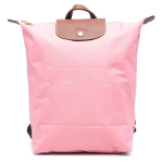 Longchamp Le Pliage Original Tekstuuriga Logo Nailonist Seljakott Naiste seljakott Cotton-Candy 10284089P92 Basic Set (Bag)
