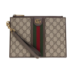 Gucci Ophidia Klassikaline Punane Roheline Web Monogramm L&otilde;uend ja Nahk &Otilde;htune Sidur Meeste sidur Eebenipruun 672989-96IWT-8745 Box(Basic Set+Box)