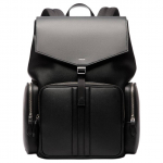 Bally Mythos Pallaadiummetallist Tarvikud Klappkinnitusega Taaskasutatud Veisenahast Seljakott Meeste seljakott Must 6308376 Black
