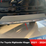 Tagumine Alumine Kaitseraua Kate Liist Toyota Highlander Klugerile - 2024 Kroomitud Tagaluugi Ukse &Auml;&auml;re Liist Auto Tarvikud