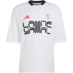 Adidas Lamine Yamal Treeningkootud Lahtise L&otilde;ikega &Uuml;mmarguse Kaelusega Jalgpalli L&uuml;hikeste Varrukatega T-s&auml;rk Meeste Topid KD6432 XL gray