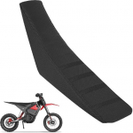 Istmekate Yozma IN10 jaoks, Must triip libisemisvastane mootorrattapadja kate elektri-enduro rattale Ebike Yozma in 10-Must must