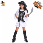 Halloweeni t&uuml;drukupiraadi kost&uuml;&uuml;m pidudeks ja lavastusteks M (7-9 Years, 122-134 cm) black