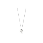 Tiffany & Co. Return To Tiffany&trade; S&uuml;damikuga Silt Mini Teemandiga Kaelakee Naistele H&otilde;bedane 70300044 White,F