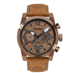 Timberland Holyoke Series Kell Kvartsliikumine Nahkrihm Pruun Tihvtkella Moodne Retro V&auml;lisspordi Kell Meeste kellad TDWGF2100002 TDWGF2100001 black