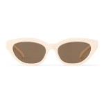 Louis Vuitton Essential Logo Ovaalsed P&auml;ikeseprillid Naiste p&auml;ikeseprillid Beež Z2482U F,Beige