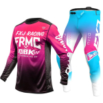 motokrossi k&auml;igukomplekt lastele 4 5 6 7 8 9 10 11 12 13 aastat Noor laps Mootorrattapoiss t&uuml;druk Jersey Pant Kits v&otilde;istluskost&uuml;&uuml;m Off-road Enduro MX MTB L-24 pink