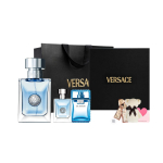 VERSACE Klassikaline Homon&uuml;&uuml;mne, H&auml;rrasmehelik, Dylan L&otilde;hnakomplektid Dylan Meeste L&otilde;hn/Kerge Ja &Otilde;rn 30ml+5ml+5ml+Karp 30ml+5ml+5ml+Box