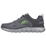 Skechers Track Mugavad Vabaaja Jalutusk&auml;iguks Lihtsad Mitmek&uuml;lgsed Kerged Madalad Elustiili Jalan&otilde;ud Meeste toss S&uuml;si-Must 232398-CHAR 39 gray
