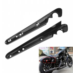 L&auml;ikivmustad Mootorratta Tagumise Poritiiva Tugivarda Katte Mudakaitse Suunatulede Kinnitusklamber Harley Sportster XL 883 1200 48 72 jaoks