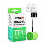 CYCLAMI &Uuml;limalt kerge maantee-MTB 29 ratta TPU sisekumm Rehv Prantsuse ventiil FV 45mm Kruusateele 700C 32C 35C 37C 40C 47C Super kerge 32-47C&65MM