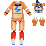 Laste Sundrop Fnaf Kost&uuml;&uuml;m Cosplay Stiilselt! 160 beige