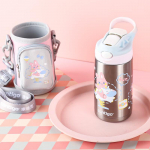 Contigo Kangdike Laste &Otilde;pilaste Termosjookide Tass K&otilde;rrega, 400ml, J&auml;nese M&auml;nguv&auml;ljaku Disain, HBC-GIZ262VP+